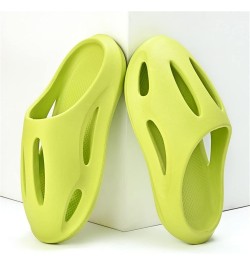 Round Toe Slippers for Girls Fashion Spring Summer Women Slippers With Flat Bottom Round Toe Hollow Breathable Green $16.86 S...