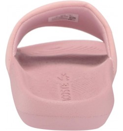 Womens Croco Slides Light Pink/White Stripe $29.25 Sandals