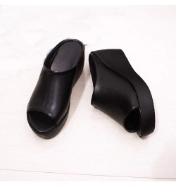 Slide Sandals for Women Casual Orthotic Espadrilles Sandals Beach Boho Sandals 2 Band Sandal 17-qrcvgj-d-black $15.83 Slippers