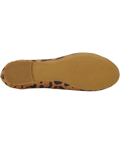 Women's Hoops Ballerina Flat Leopard $15.19 Flats