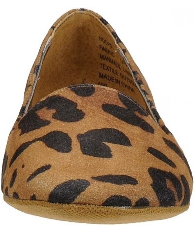 Women's Hoops Ballerina Flat Leopard $15.19 Flats