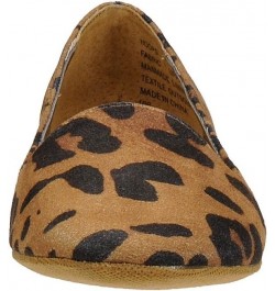 Women's Hoops Ballerina Flat Leopard $15.19 Flats