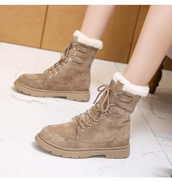 Winter Boots for Women Wide Width Waterproof Snow Boots for Women Size 7 Wide Slip on Boots for Women Ankle Booties Winter Wo...