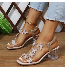 Women Home Slippers Winter Warm Ladies Fashion Summer Rhinestone Butterfly Elastic Women Home Slippers Winter Warm Gold $18.7...