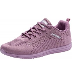 Women Sneakers Slip-On Walking Shoes Comfortable Driving Shoes Womens Summer Trainers Purple 2 $16.47 Athletic Shoes