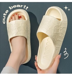 Couple Female Household Eva Summer Indoor Home Bathroom Antiskid Sandals Pregnancy Shoes for Feet Green $9.88 Sandals