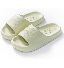 Couple Female Household Eva Summer Indoor Home Bathroom Antiskid Sandals Pregnancy Shoes for Feet Green $9.88 Sandals