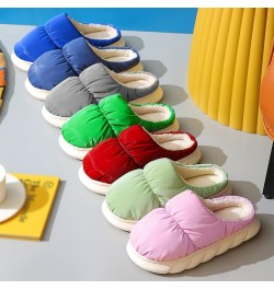 House Slippers for Women Fuzzy Home Stepping On Feces Warm Cotton Winter Fashion Cute Comfy Slide Cozy Sock Shoes Soft Rubber...