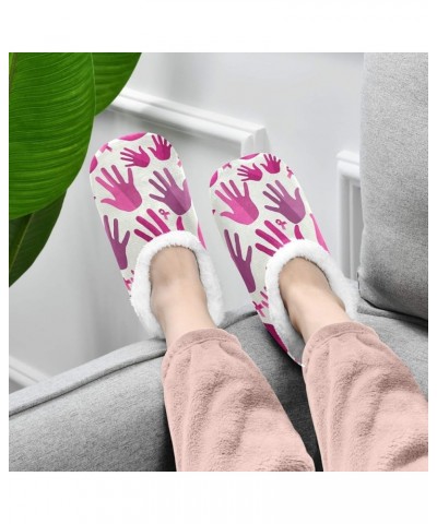 Unisex Fuzzy House Slippers Memory Foam Warm Slip Shoes Fur Lining M-XXL Multi 30 $10.53 Slippers