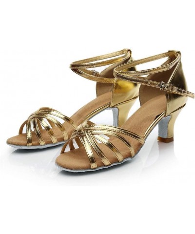 Heeled Sandals for Women, Fashion Womens Dancing Shoes Breathable High Heels Outdoor Leisure Sandals Z 04-gold $17.42 Boots