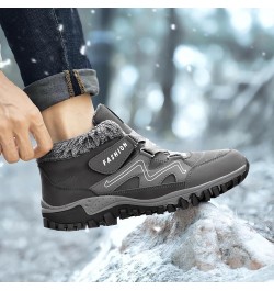 Women's Winter Thermal Boots for Women Waterproof Snow Winter Warm Hiking Shoes Black $24.29 Boots