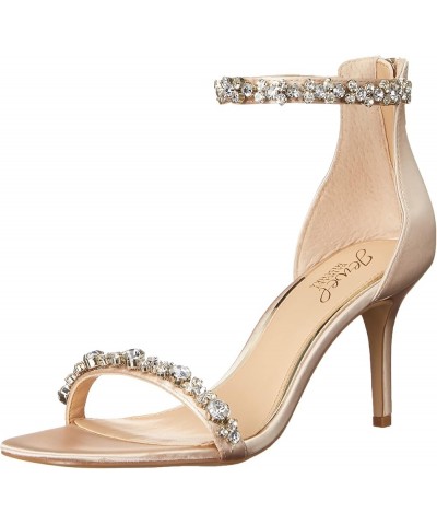 Dustyn Ankle Strap Sandal Champagne $23.83 Sandals