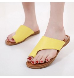 Women Casual Slippers Retro Roman Flat Sandals Slip on Clip Toe Flip Flops Beach Shoes Casual Summer Open Toe Slide Sandals 8...