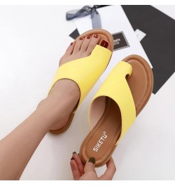 Women Casual Slippers Retro Roman Flat Sandals Slip on Clip Toe Flip Flops Beach Shoes Casual Summer Open Toe Slide Sandals 8...