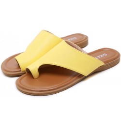 Women Casual Slippers Retro Roman Flat Sandals Slip on Clip Toe Flip Flops Beach Shoes Casual Summer Open Toe Slide Sandals 8...