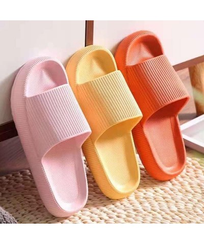 Ultra Soft Slippers for Women EVA Open Toe Slide On Sandals Non Slip Quick Drying Shower Slides Bathroom Sandals for Indoor G...