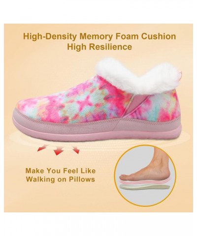 House Slippers for Women Men Memory Foam Slippers Closed Back Cozy Faux Furry Lining House Shoes Slippe Bedroom Shoes Non Sli...