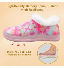 House Slippers for Women Men Memory Foam Slippers Closed Back Cozy Faux Furry Lining House Shoes Slippe Bedroom Shoes Non Sli...