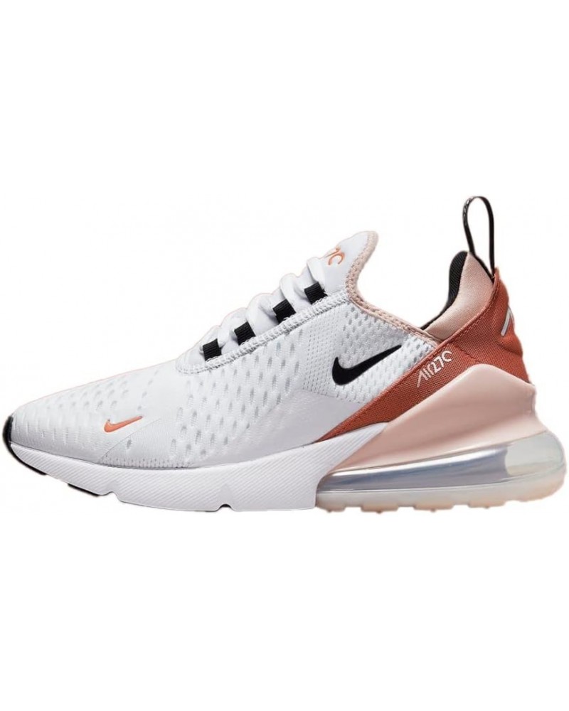 Women's Low-Top Track and Field Shoes White/Black-pink Oxford $42.47 Fashion Sneakers