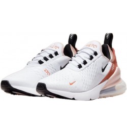 Women's Low-Top Track and Field Shoes White/Black-pink Oxford $42.47 Fashion Sneakers