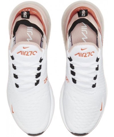 Women's Low-Top Track and Field Shoes White/Black-pink Oxford $42.47 Fashion Sneakers