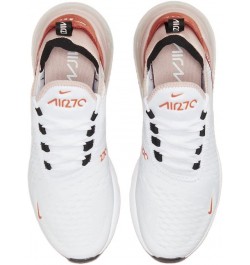 Women's Low-Top Track and Field Shoes White/Black-pink Oxford $42.47 Fashion Sneakers