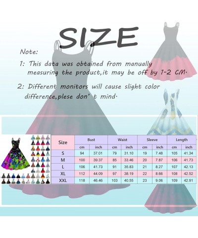 Full Length Dress Dresses for Women Sleeveless Knee Length Retro A Line Flared Swing Formal Work Clothes plus Black 5-dresses...