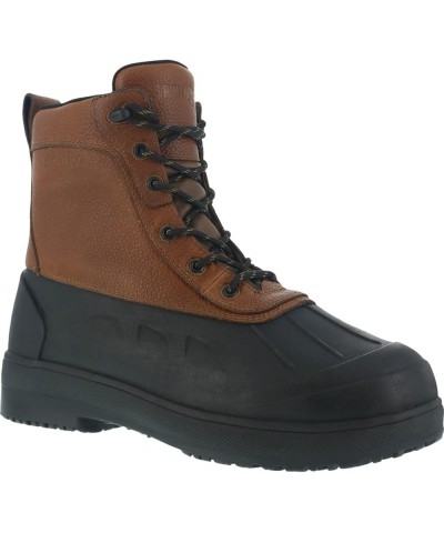 Compound Ia965 Women's Comp Toe 8" Work Boot Black And Brown - 11 Wide 10 X-Wide Black and Brown $42.49 Work & Safety Shoes