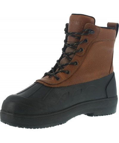 Compound Ia965 Women's Comp Toe 8" Work Boot Black And Brown - 11 Wide 10 X-Wide Black and Brown $42.49 Work & Safety Shoes