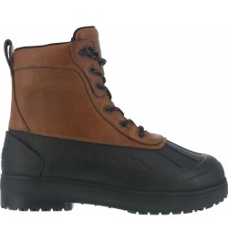 Compound Ia965 Women's Comp Toe 8" Work Boot Black And Brown - 11 Wide 10 X-Wide Black and Brown $42.49 Work & Safety Shoes