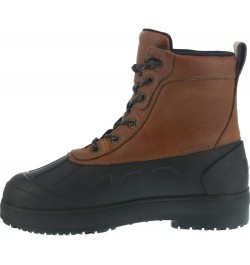 Compound Ia965 Women's Comp Toe 8" Work Boot Black And Brown - 11 Wide 10 X-Wide Black and Brown $42.49 Work & Safety Shoes