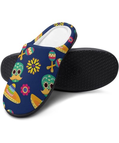 Cotton Slippers Indoor Light Weight House Shoes With Anti-Skid Sole Color1777 $20.71 Slippers