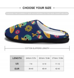 Cotton Slippers Indoor Light Weight House Shoes With Anti-Skid Sole Color1777 $20.71 Slippers