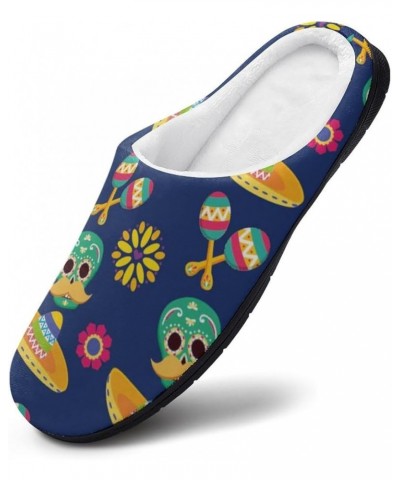 Cotton Slippers Indoor Light Weight House Shoes With Anti-Skid Sole Color1777 $20.71 Slippers