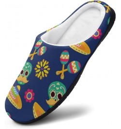 Cotton Slippers Indoor Light Weight House Shoes With Anti-Skid Sole Color1777 $20.71 Slippers