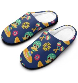 Cotton Slippers Indoor Light Weight House Shoes With Anti-Skid Sole Color1777 $20.71 Slippers