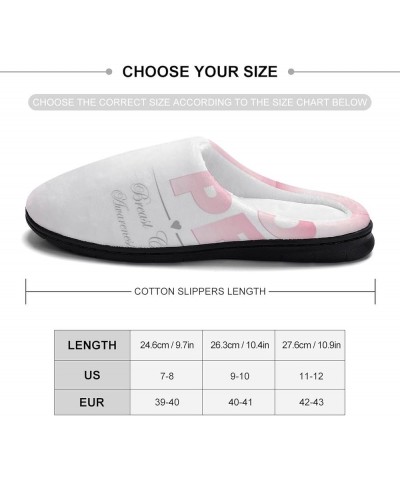 Family Slippers Soft Cotton Bedroom Home Shoes Indoor Cotton Slippers For Warmth Color570 $14.79 Slippers