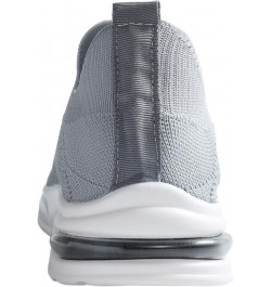 Women's Sneakers Walking Shoes - Sock Sneakers Slip on Mesh Platform Air Cushion Athletic Shoes Work Grey $16.74 Athletic Shoes