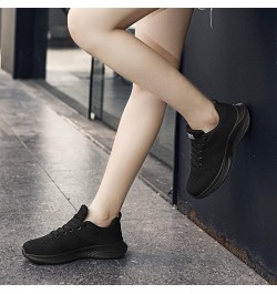 sock sneakers womens slip on sneakers white tennis shoes girls women's open toe booties Lace Up Canvas Sneakers Z 11-black $2...