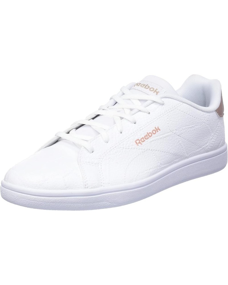 Men's Royal Complete CLN 2 Sneakers White Rose Gold White $18.45 Fashion Sneakers