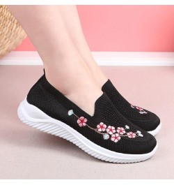 Women's Orthopedic Walking Shoes Breathable Soft Mesh Shoes Slip on Diabetic Foam Shoes Hands Free Slip on Sneakers 5-black $...