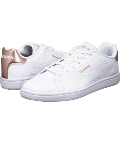 Men's Royal Complete CLN 2 Sneakers White Rose Gold White $18.45 Fashion Sneakers