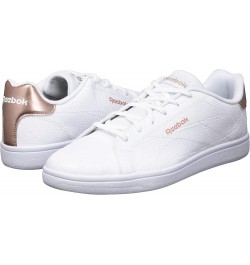 Men's Royal Complete CLN 2 Sneakers White Rose Gold White $18.45 Fashion Sneakers