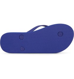 Women's Geo Flip Flops Blue Abstract $9.80 Sandals