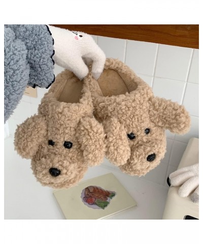 Women's Cute Animal Slippers Kawaii Fluffy Winter Warm Slippers Cow 2 40-41(fit39-40) $21.41 Slippers