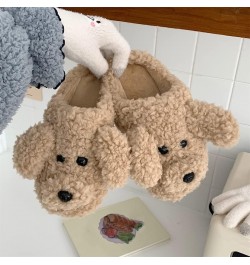 Women's Cute Animal Slippers Kawaii Fluffy Winter Warm Slippers Cow 2 40-41(fit39-40) $21.41 Slippers