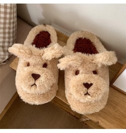 Women's Cute Animal Slippers Kawaii Fluffy Winter Warm Slippers Cow 2 40-41(fit39-40) $21.41 Slippers