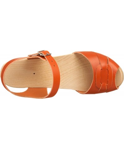 Women's Super High Ankle Strap Sandal,Orange,10 M US $85.92 Sandals