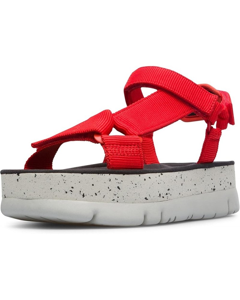 Women's Wedge Sandal Red $55.67 Sandals