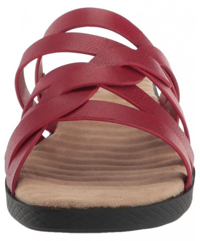 Women's Sheri Slide Sandal Red $24.36 Sandals